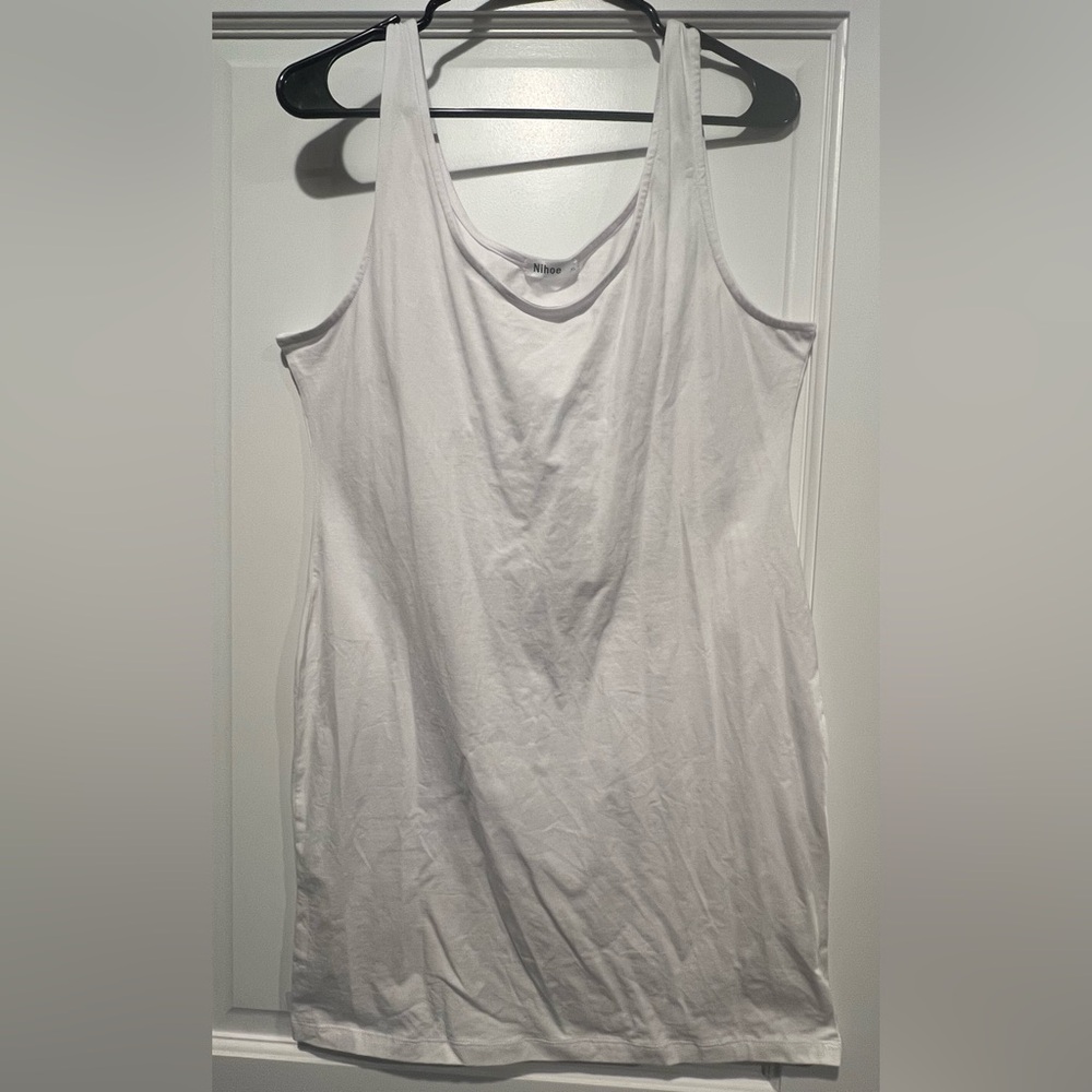 White Tank Top Dress